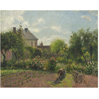 The Artist's Garden at Eragny, 1898-Paper Art-30"x24"