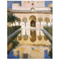 Hall of the Ambassadors, Alhambra, Granada-Paper Art-14"x18"