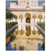 Hall of the Ambassadors, Alhambra, Granada-Paper Art-32"x42"