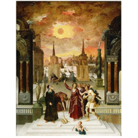 Dionysius the Areopagite Converting the Pagan Philosophers-Paper Art-20&quotx26"