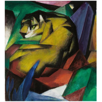 The Tiger, 1912-Paper Art-17&quotx18"