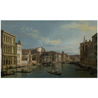 The Grand Canal in Venice from Palazzo Flangini to Campo San Marcuola-Paper Art-42"x26"