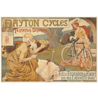 Dayton Cycles-Paper Art-32"x22"