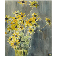 Vase with Blackeyed Susans-Paper Art-39"x46"