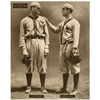 Walter Johnson And Charles E. Street, Washington American League, 1880-Paper Art-18"x22"