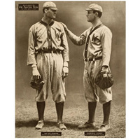 Walter Johnson And Charles E. Street, Washington American League, 1880-Paper Art-22"x26"