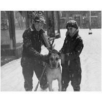 Winter Sports - Hanover, New Hampshire,  1936-Paper Art-22"x18"