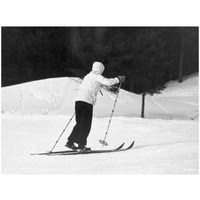 Winter Sports - Hanover, New Hampshire, 1936-Paper Art-34"x26"