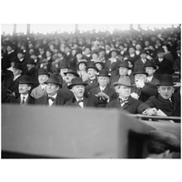 Baseball Spectators, between 1915-17-Paper Art-34"x26"