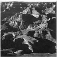 Grand Canyon National Park, Arizona - National Parks and Monuments, 1940-Paper Art-18"x18"