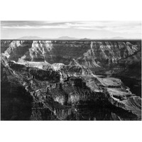 Grand Canyon National Park - National Parks and Monuments, Arizona, 1940-Paper Art-24"x18"