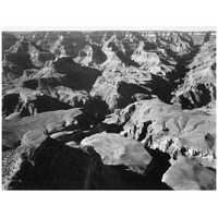 Grand Canyon National Park, Arizona - National Parks and Monuments, 1940-Paper Art-18"x14"