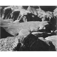 View from Yava Point, Grand Canyon National Park, Arizona - National Parks and Monuments, 1940-Paper Art-24"x20"