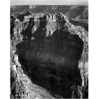 View from North Rim,  Grand Canyon National Park, Arizona, 1941-Paper Art-19"x24"