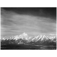 Tetons from Signal Mountain, Grand Teton National Park, Wyoming, 1941-Paper Art-18&quotx14"