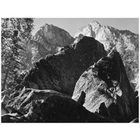 Grand Sentinel, Kings River Canyon, proposed as a national park, California, 1936-Paper Art-18"x14"