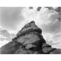 Rock and Cloud, Kings River Canyon,  proposed as a national park, California, 1936-Paper Art-24"x19"