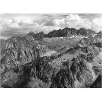 North Palisade from Windy Point, Kings River Canyon, proposed as a national park, California, 1936-Paper Art-24"x18"