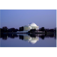 Jefferson Memorial, Washington, D.C. Number 2-Paper Art-62"x42"