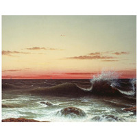 Sunset - Custom Crop-Paper Art-37"x30"