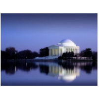 Jefferson Memorial, Washington, D.C. Number 2 - Vintage Style Photo Tint Variant-Paper Art-26"x20"