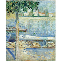 The Seine at Saint-Cloud, 1890-Paper Art-22"x26"