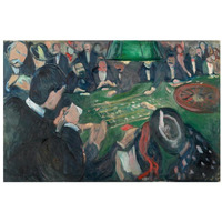 At the Roulette Table in Monte Carlo, 1892-Paper Art-32"x22"