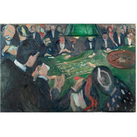 At the Roulette Table in Monte Carlo, 1892-Paper Art-62&quotx42"