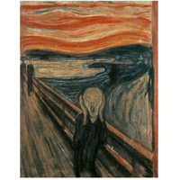 The Scream, 1893-Paper Art-38"x50"