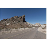 Scenery in Big Bend National Park, TX-Paper Art-50"x34"