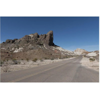 Scenery in Big Bend National Park, TX-Paper Art-62"x42"