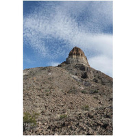 Scenery in Big Bend National Park, TX-Paper Art-34"x50"