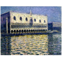 The Doge's Palace (Le Palais ducal), 1908-Paper Art-18"x15"