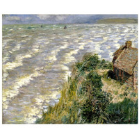 Rising Tide at Pourville (Maree montante a Pourville), 1882-Paper Art-32"x26"