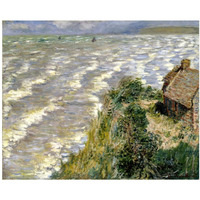 Rising Tide at Pourville (Maree montante a Pourville), 1882-Paper Art-38"x31"