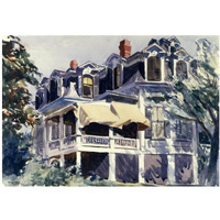 The Mansard Roof, 1923-Paper Art-38&quotx27"