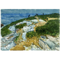 Sunday Morning, Appledore, 1912-Paper Art-38"x27"