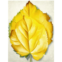 2 Yellow Leaves (Yellow Leaves), 1928-Paper Art-19"x24"