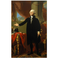 George Washington, 1796-Paper Art-24"x38"