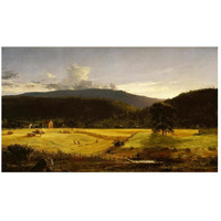 Bareford Mountains, West Milford, New Jersey, 1850-Paper Art-46"x28"