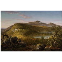 A View of the Two Lakes and Mountain House, Catskill Mountains, Morning, 1844-Paper Art-38"x26"