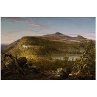 A View of the Two Lakes and Mountain House, Catskill Mountains, Morning, 1844-Paper Art-46"x31"