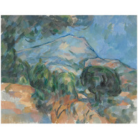 Mount Sainte-Victoire, c. 1904-Paper Art-24"x20"