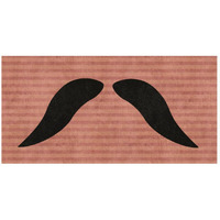 Mustache: Walrus-Paper Art-26"x14"