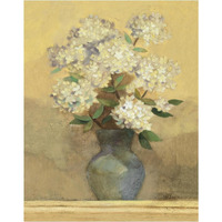 Summer Hydrangea II Crop -Paper Art-30"x37"