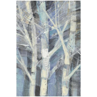 Winter Birches I -Paper Art-14"x20"