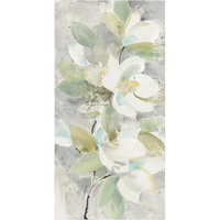 Pale Magnolia -Paper Art-38"x74"