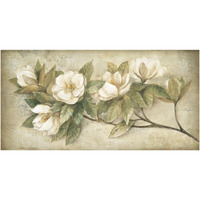 Sugar Magnolia Vintage -Paper Art-62"x32"