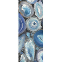 Stone Circles Panel II -Paper Art-26"x62"