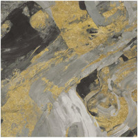 Moab Gold and Black -Paper Art-32"x32"